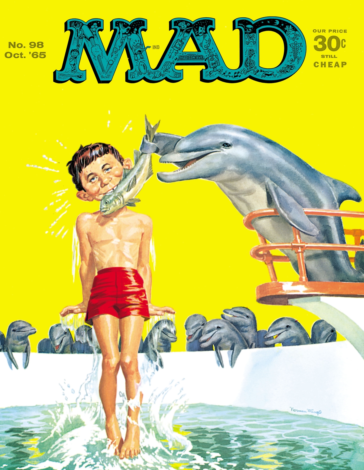 Mad Magazine #98 preview images