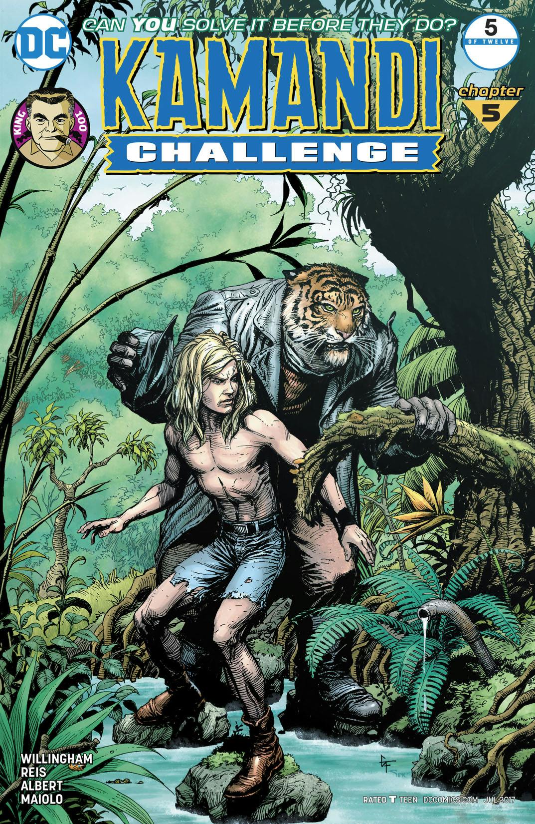 The Kamandi Challenge #5 preview images
