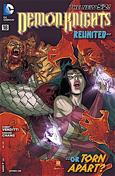 Demon Knights #18 preview images