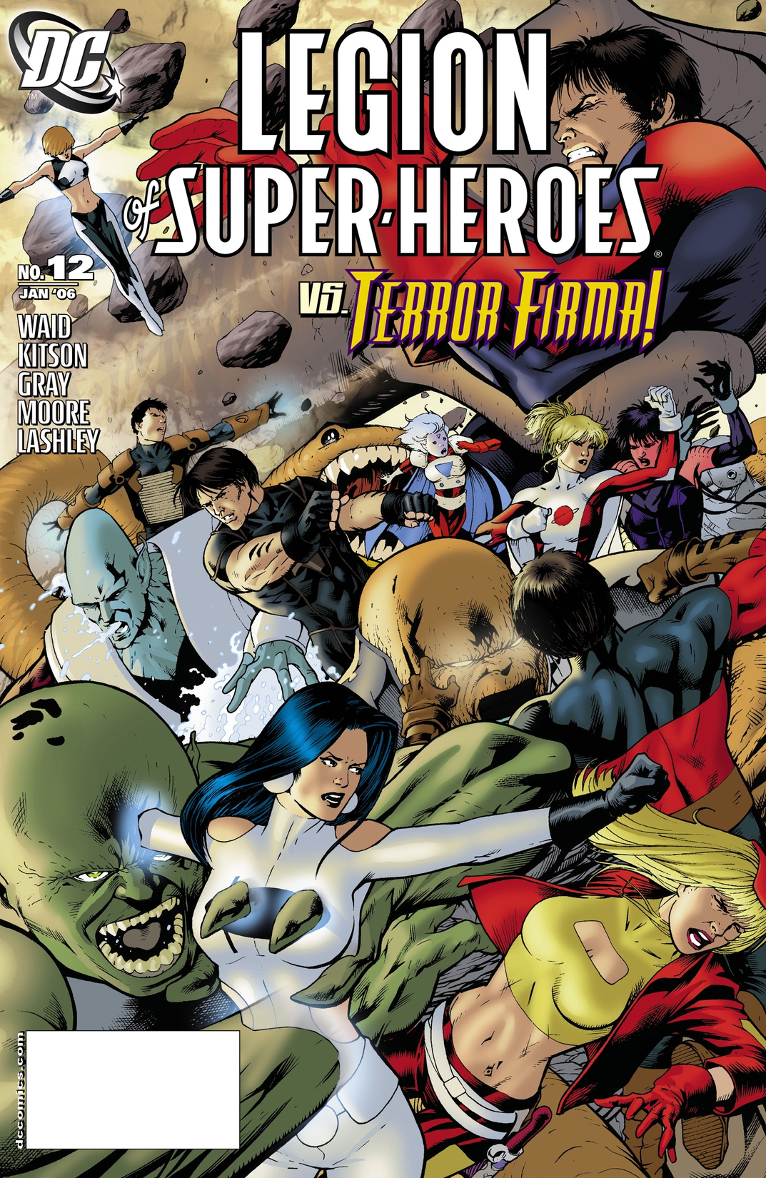 Legion of Super Heroes (2004-) #12 preview images