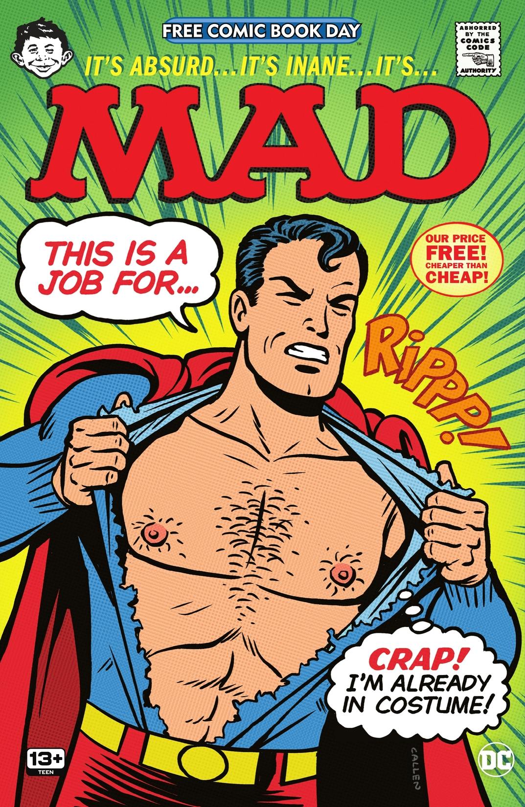 MAD Magazine 2024 FCBD Special Edition #1 preview images