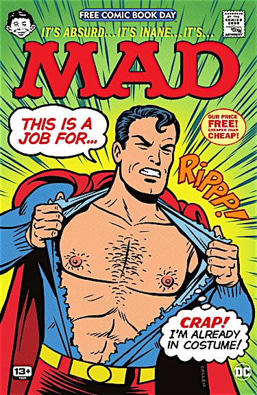 MAD Magazine 2024 FCBD Special Edition #1 preview images