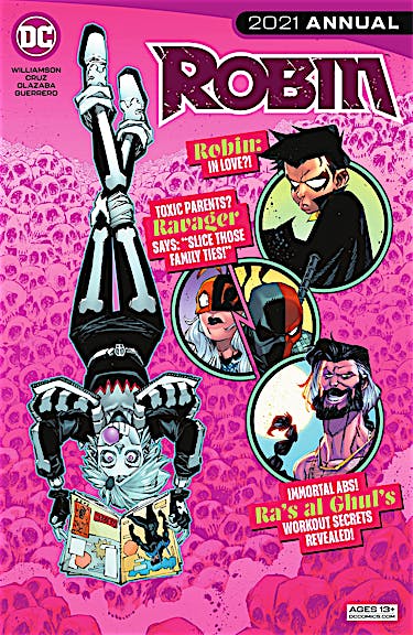 Robin 2021 Annual #1 preview images