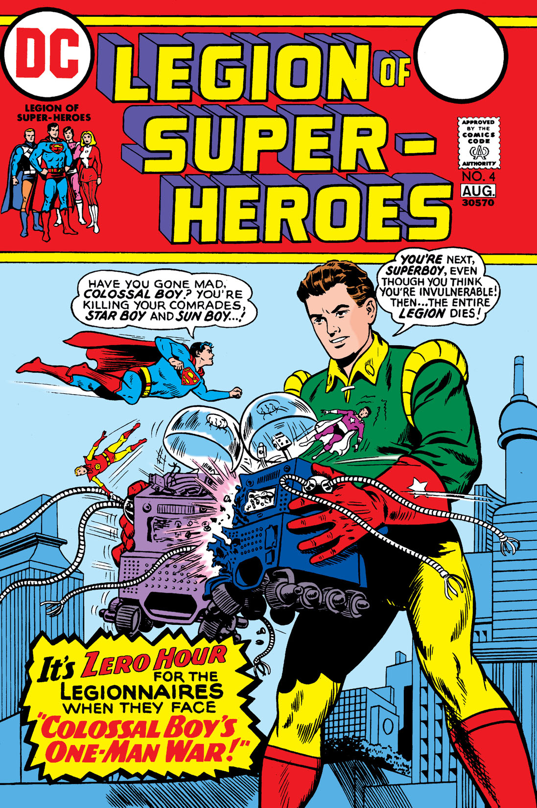 Legion of Super-Heroes (1973-1973) #4 preview images