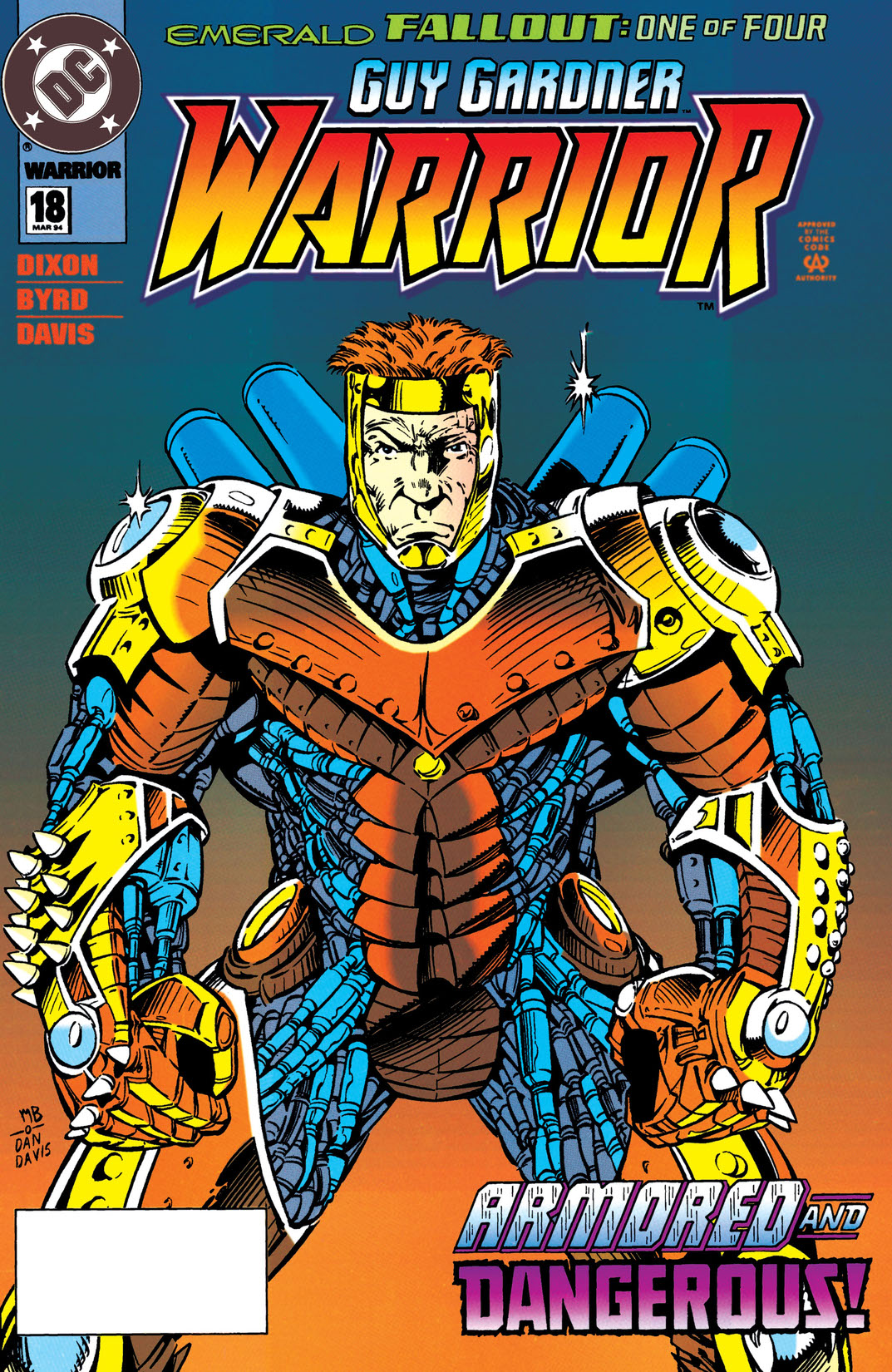 Guy Gardner: Warrior #18 preview images