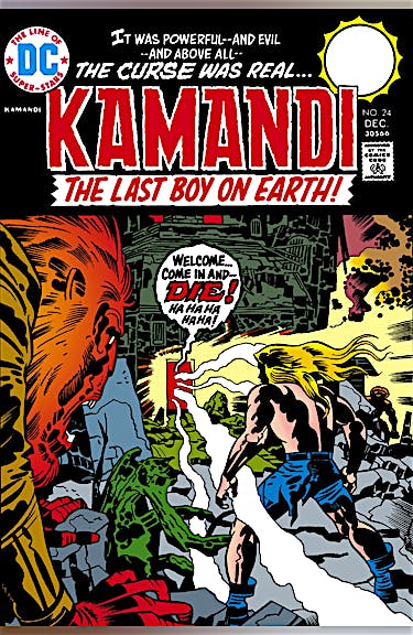 Kamandi: The Last Boy on Earth #24 preview images