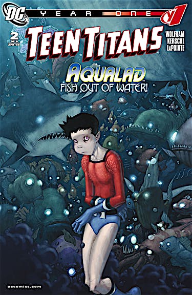 Teen Titans Year One #2 preview images