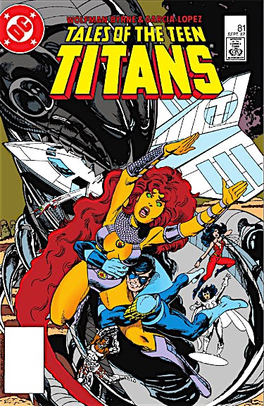 Tales of the Teen Titans #81 preview images