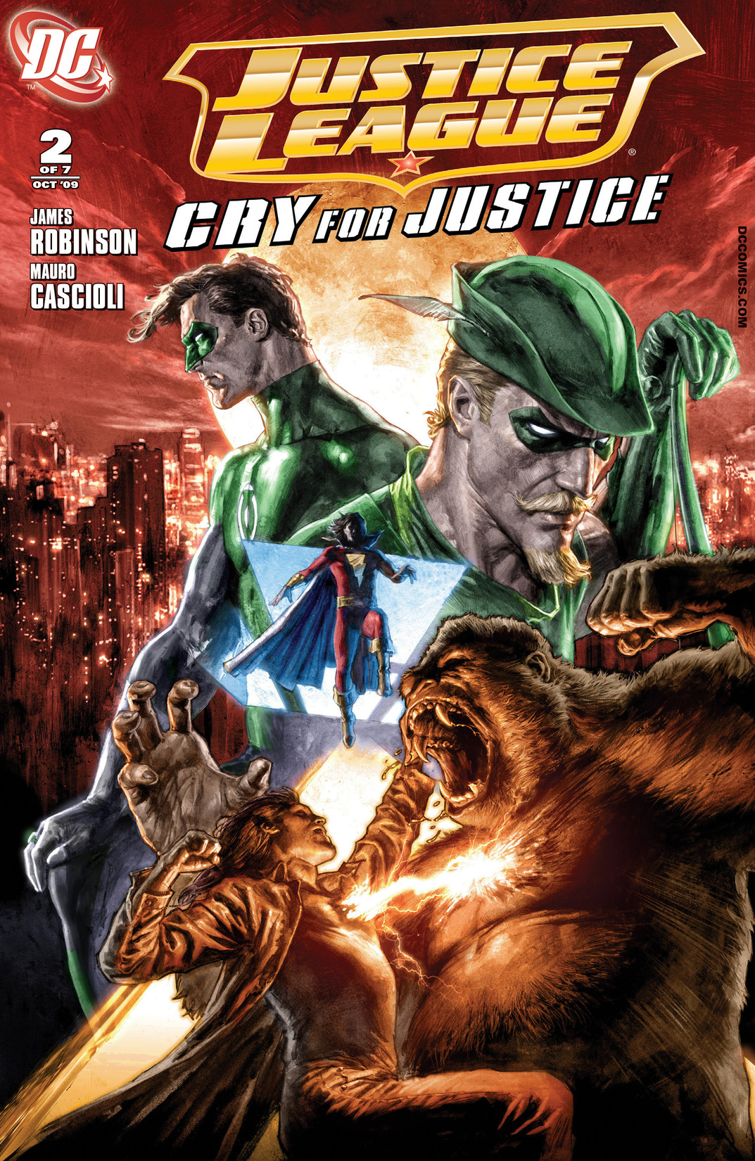 Justice League: Cry for Justice #2 preview images