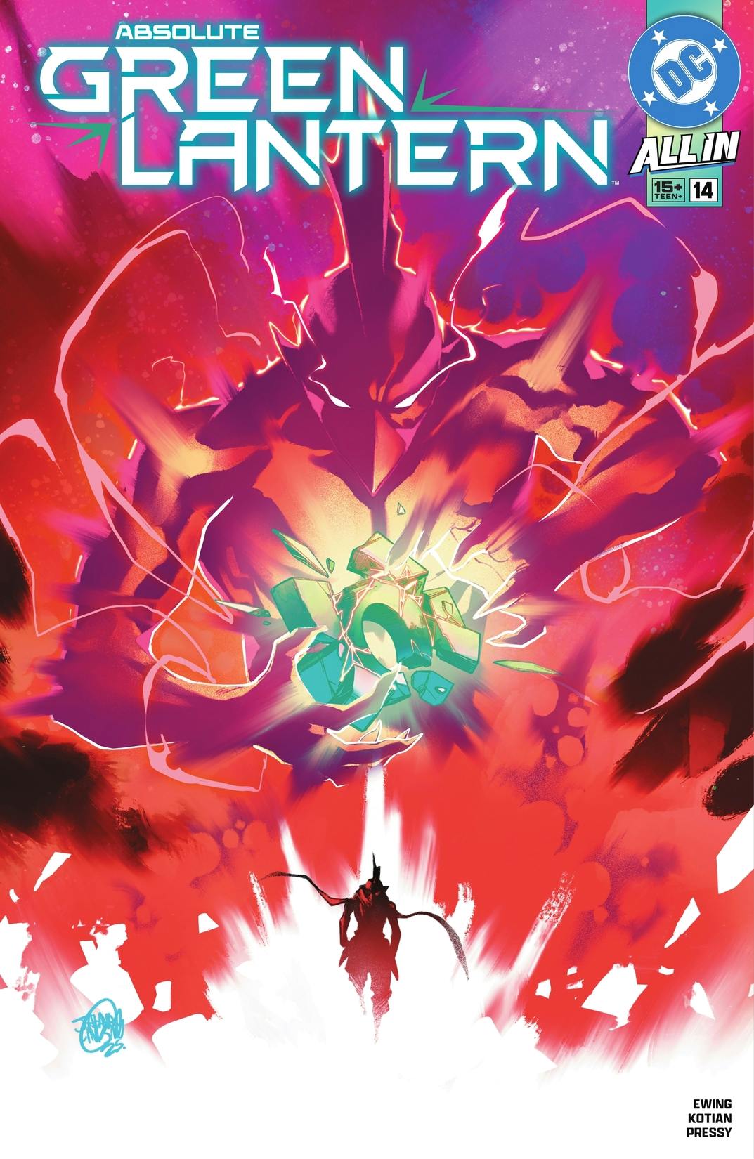 Absolute Green Lantern #14 preview images