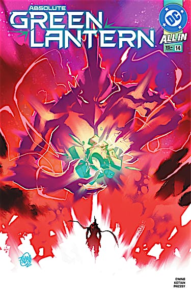 Absolute Green Lantern #14 preview images