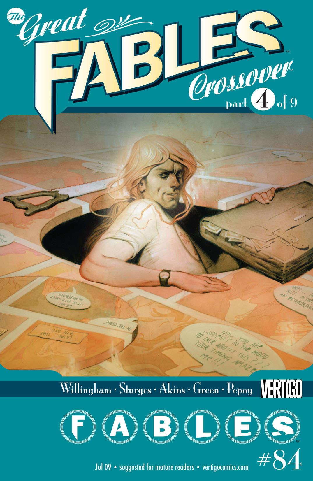 Fables #84 preview images