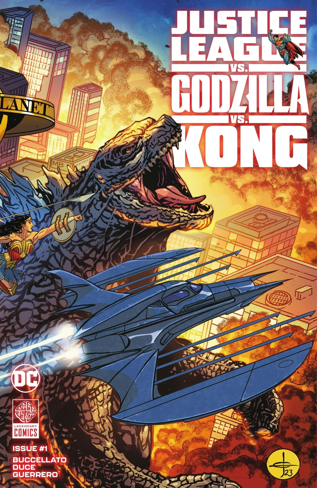 Justice League vs. Godzilla vs. Kong #1