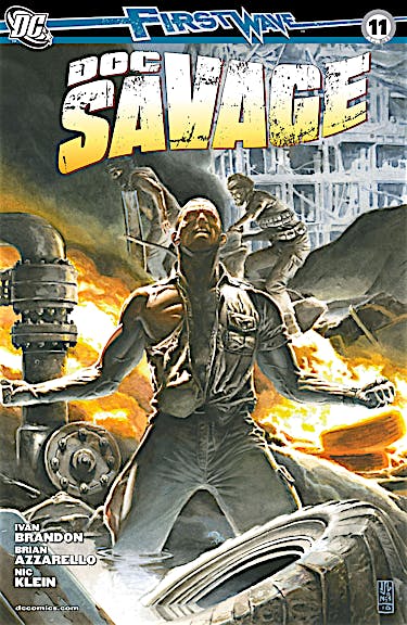 Doc Savage #11 preview images
