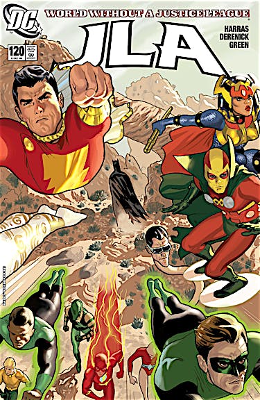 JLA #120 preview images