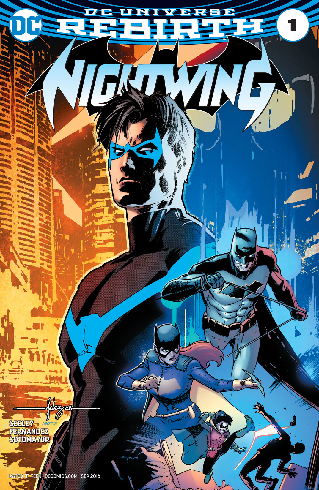 Nightwing (2016-) #1 preview images