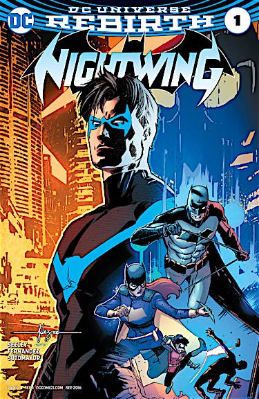 Nightwing (2016-) #1 preview images