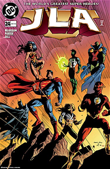 JLA #24 preview images