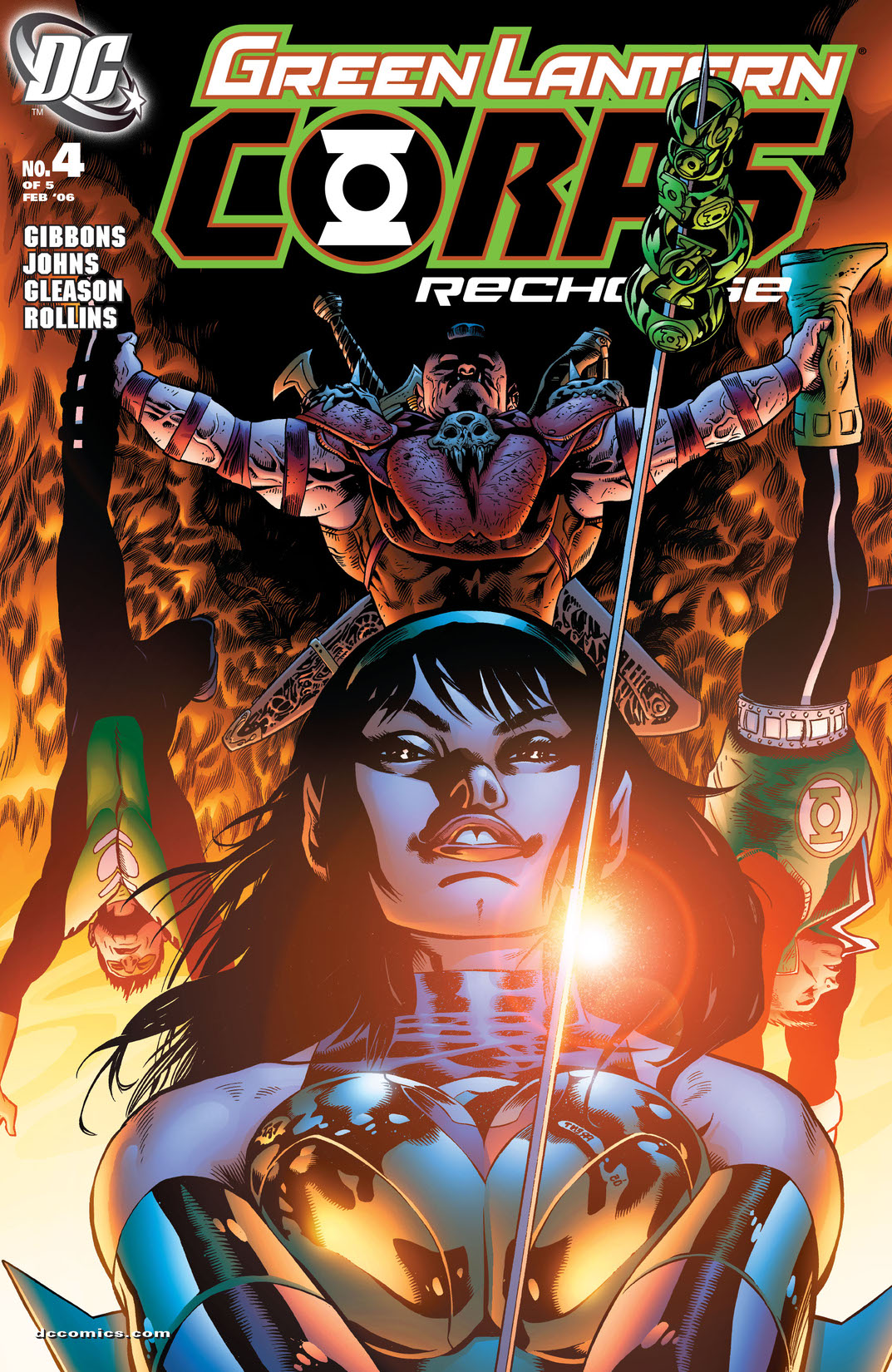 Green Lantern Corps: Recharge #4 preview images