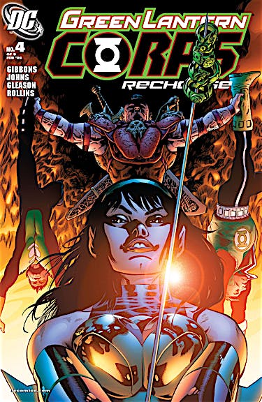 Green Lantern Corps: Recharge #4 preview images