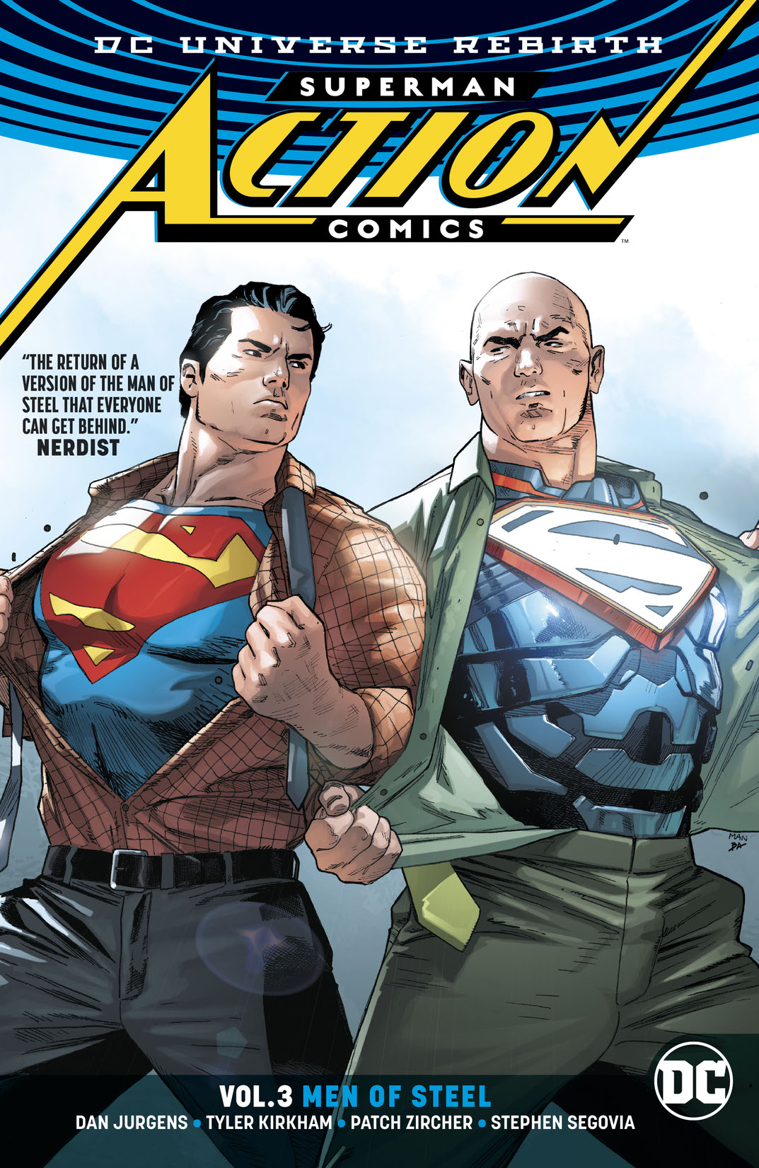 Superman - Action Comics Vol. 3: Men of Steel preview images