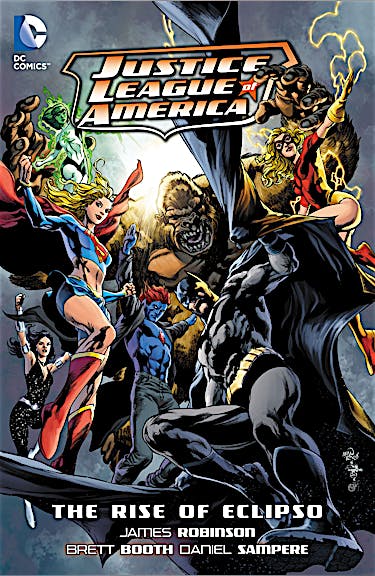 Justice League of America: The Rise of Eclipso preview images