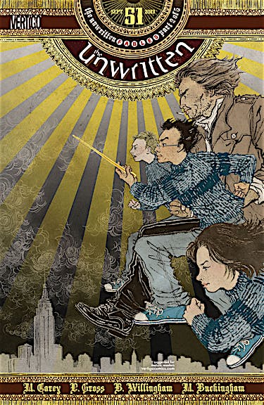 The Unwritten #51 preview images