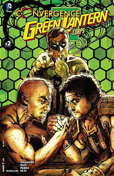 Convergence: Green Lantern Corps #2 preview images