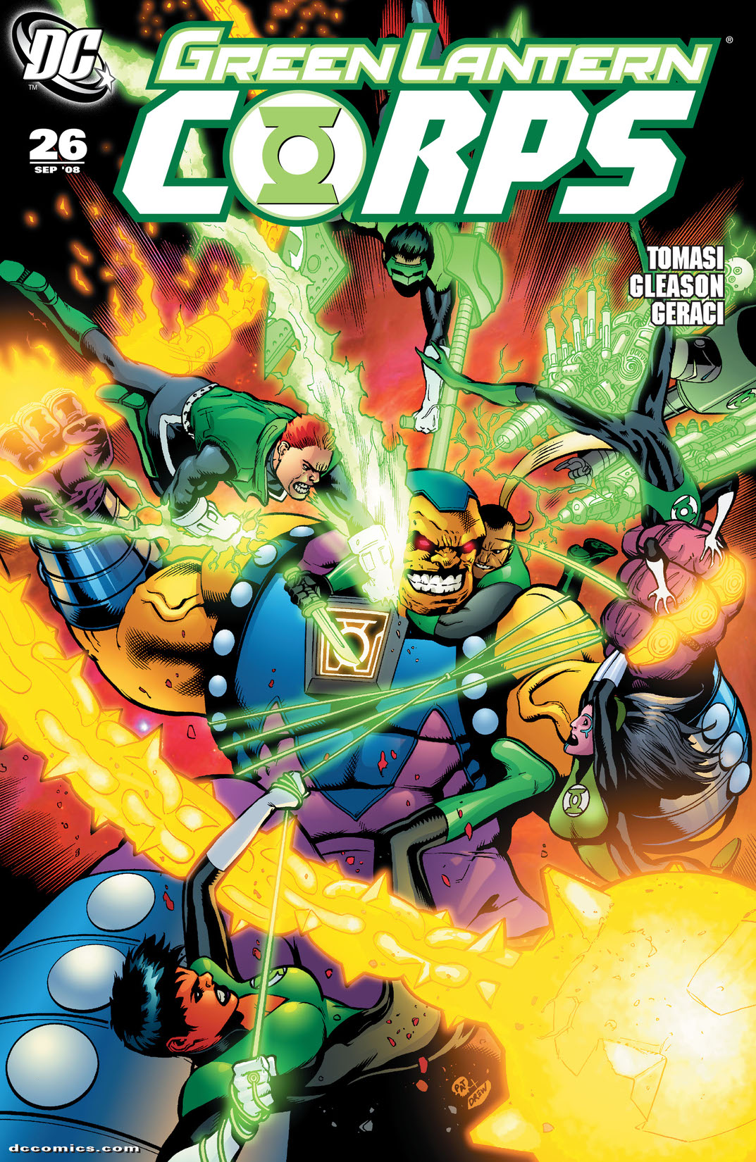 Green Lantern Corps (2006-) #26 preview images