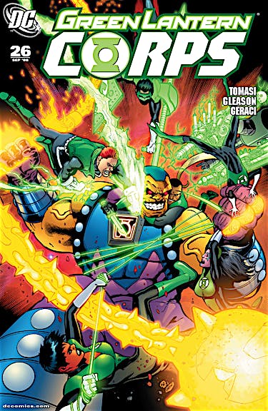 Green Lantern Corps (2006-) #26 preview images