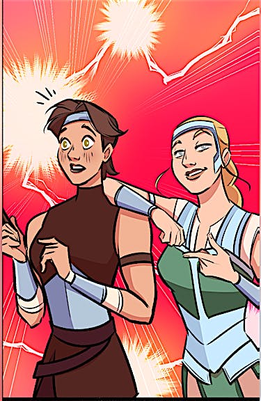 Warriors and a Wee Wonder #17 preview images