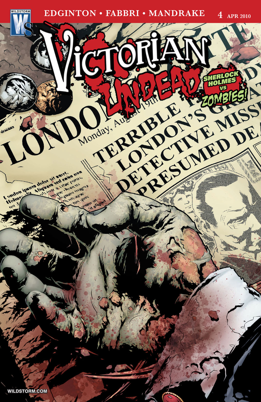 Victorian Undead #4 preview images