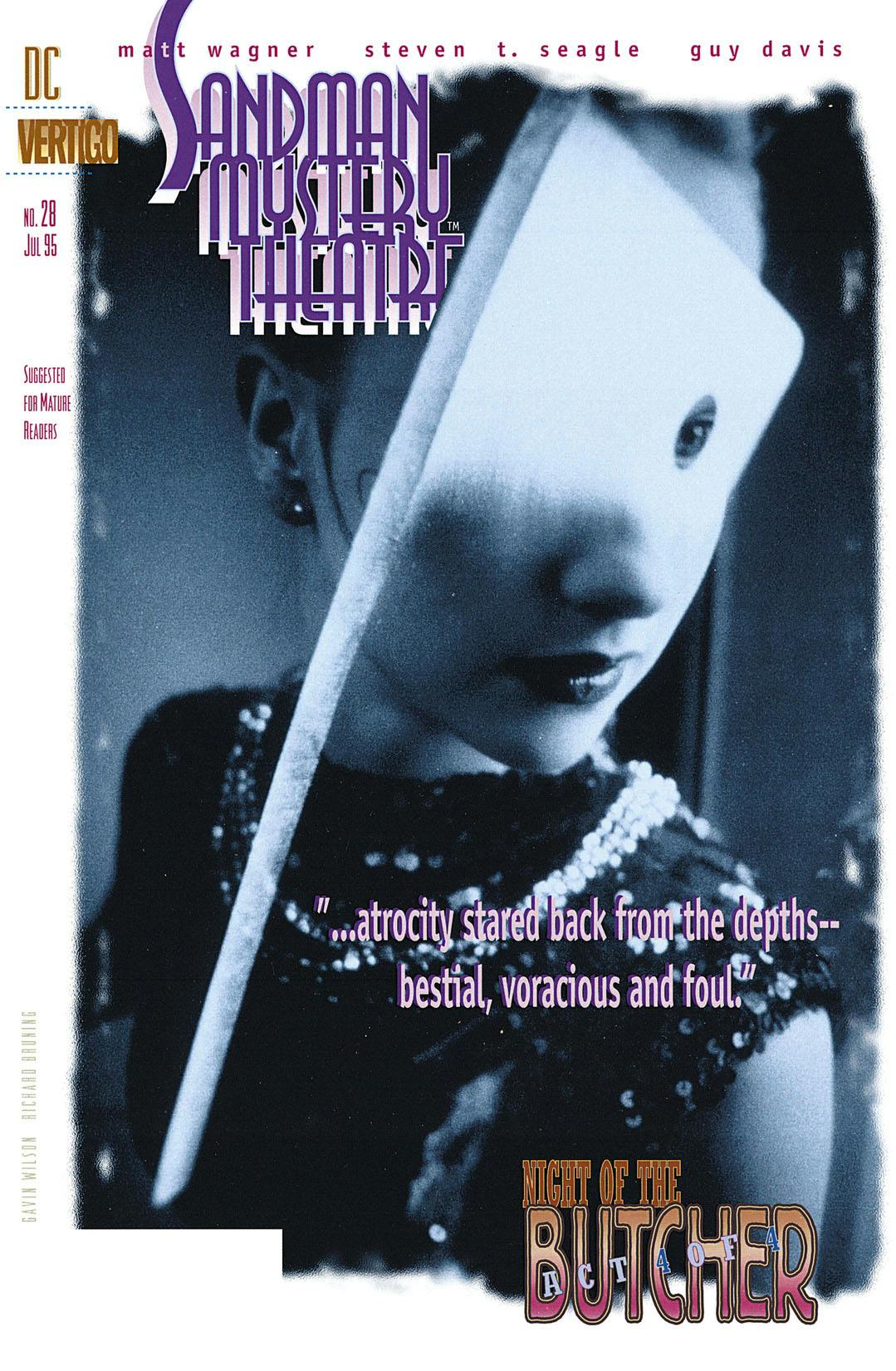 Sandman Mystery Theatre #28 preview images