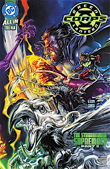 Green Lantern Corps #7 preview images