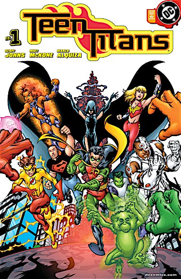 Teen Titans (2003-) #1 preview images
