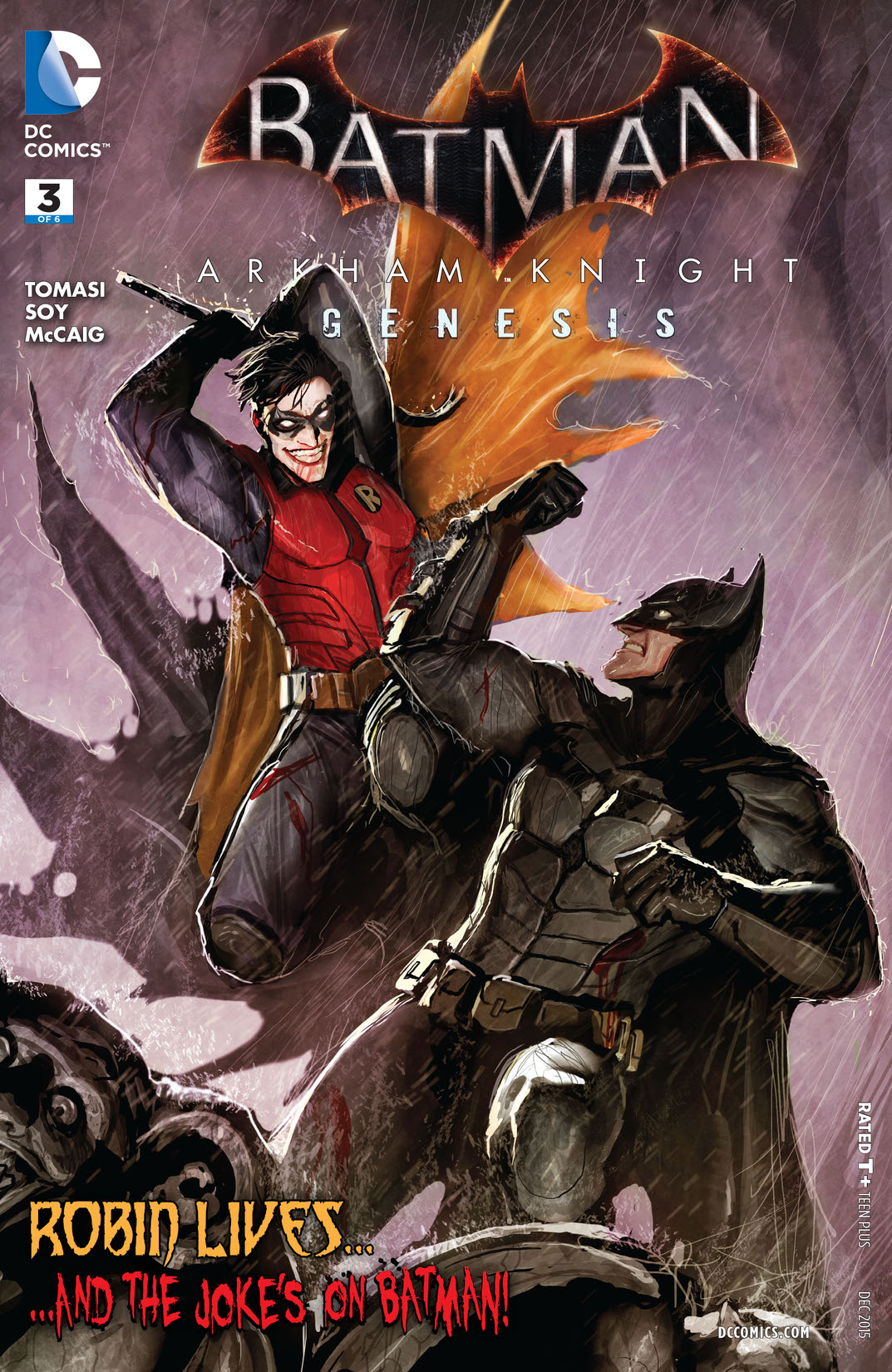 Batman: Arkham Knight Genesis #3 preview images