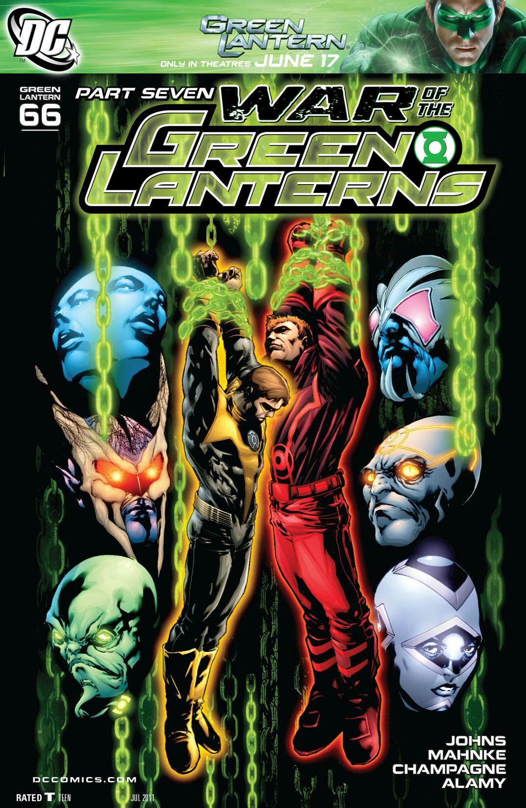 Green Lantern (2005-) #66 preview images