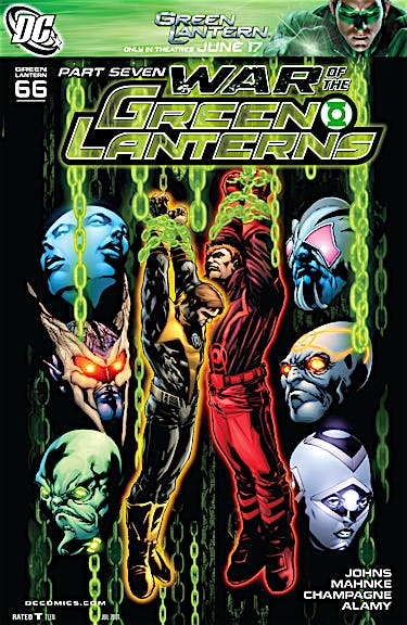 Green Lantern (2005-) #66 preview images