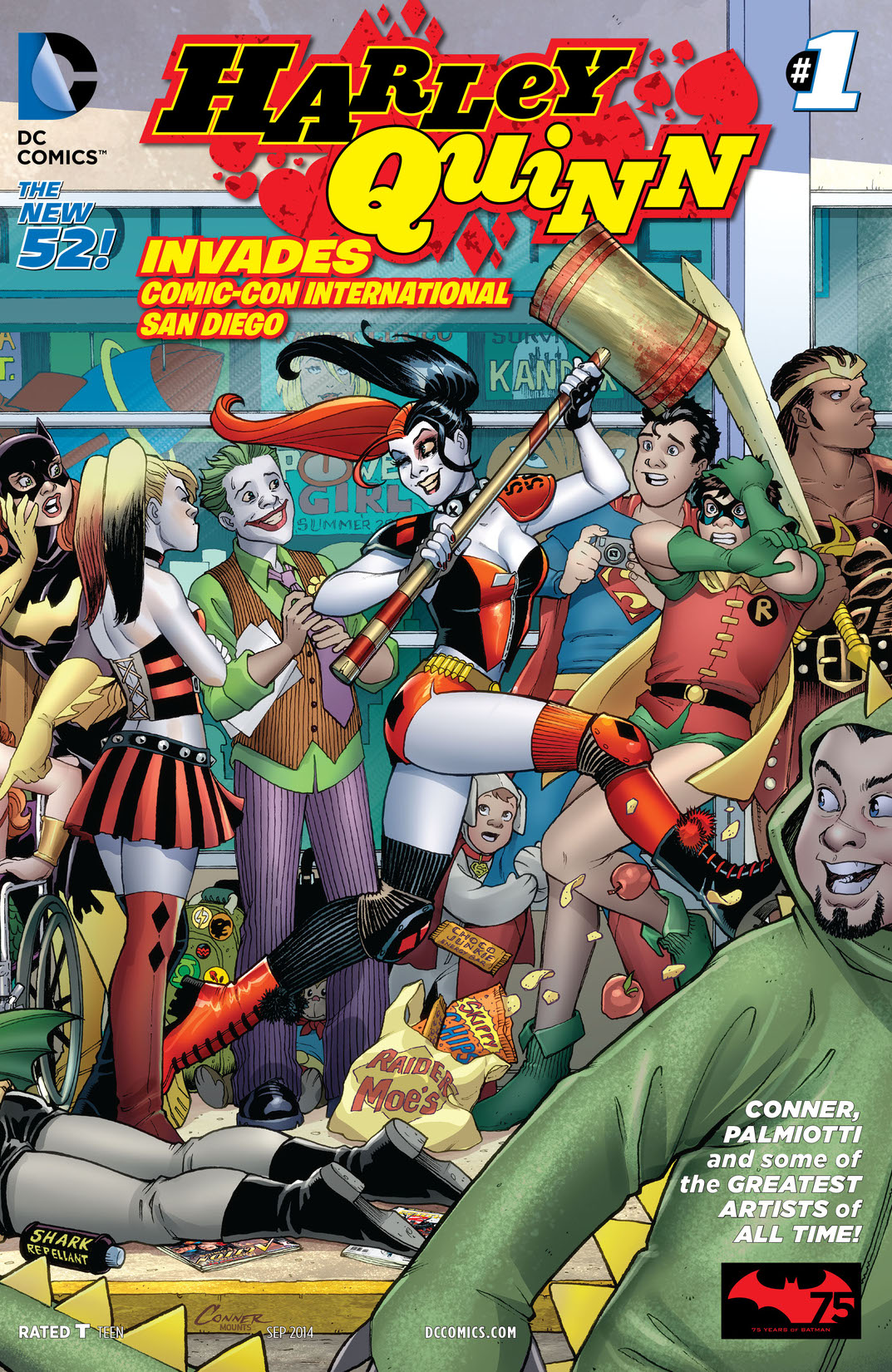 Harley Quinn Invades Comic-Con International: San Diego (2014-) #1 preview images
