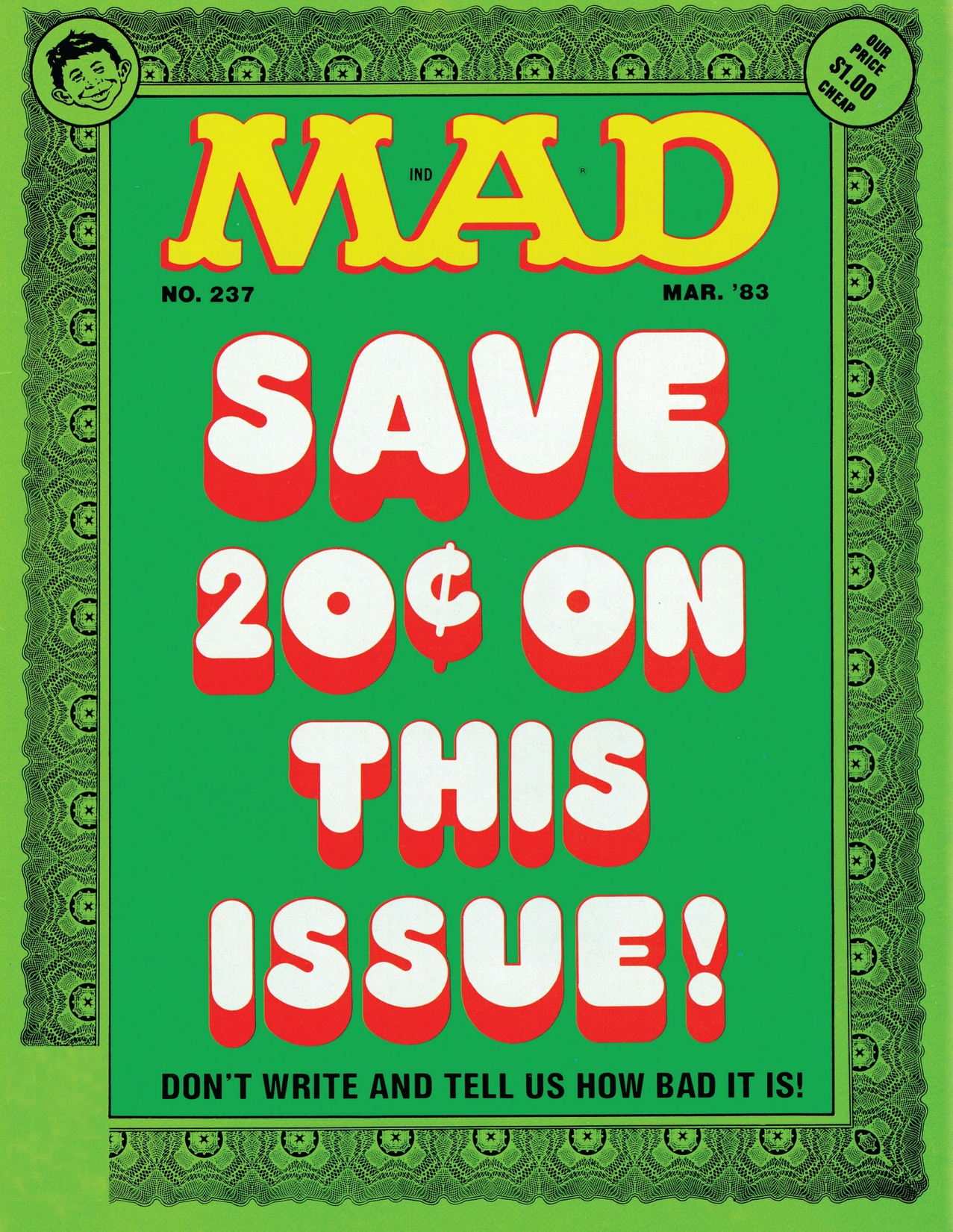 Mad Magazine #237 preview images
