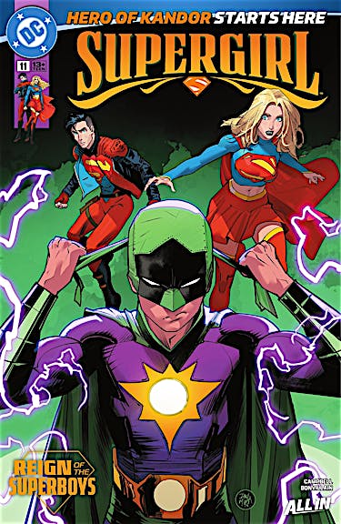 Supergirl #11 preview images