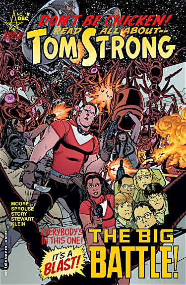 Tom Strong #18 preview images