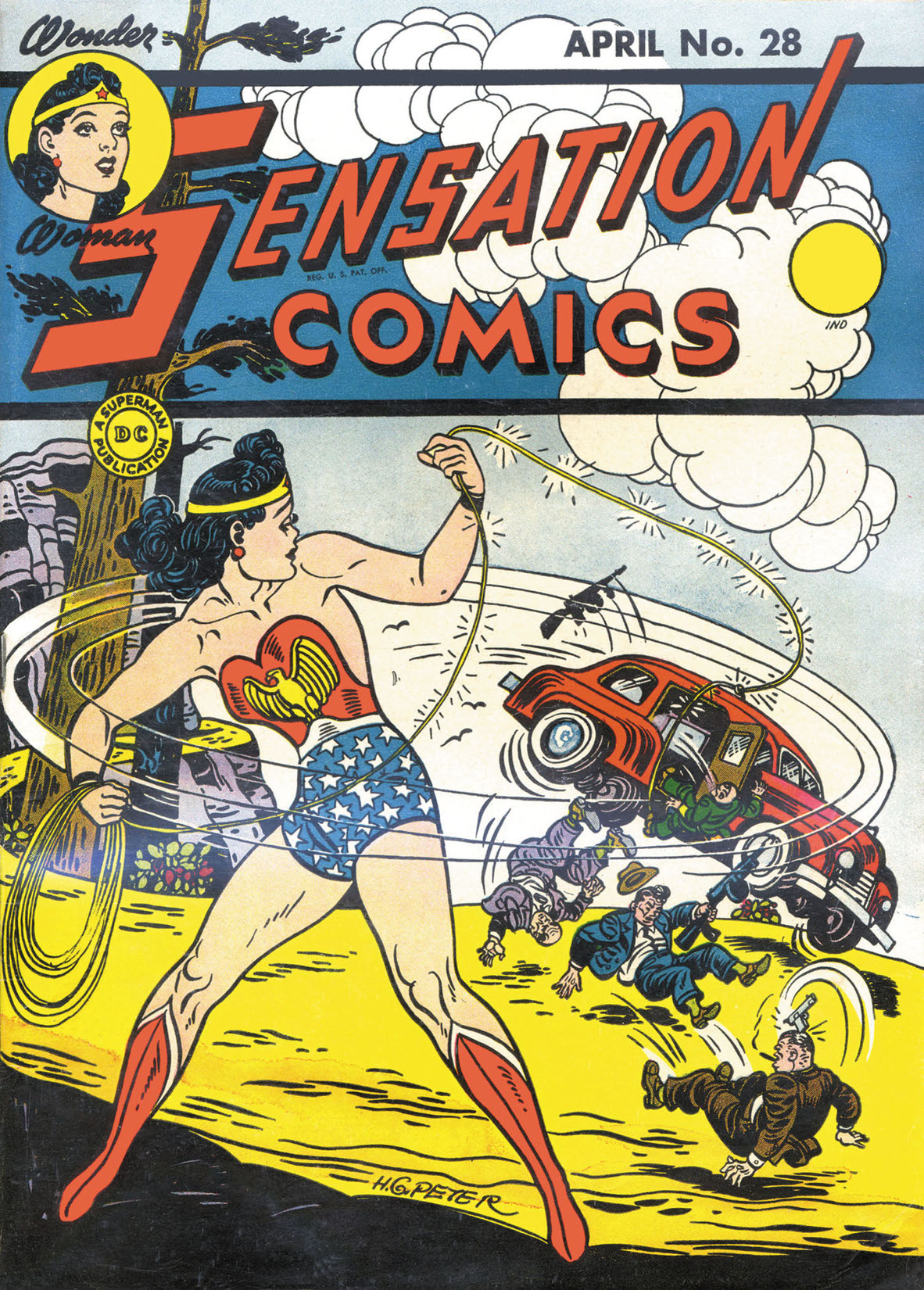 Sensation Comics #28 preview images