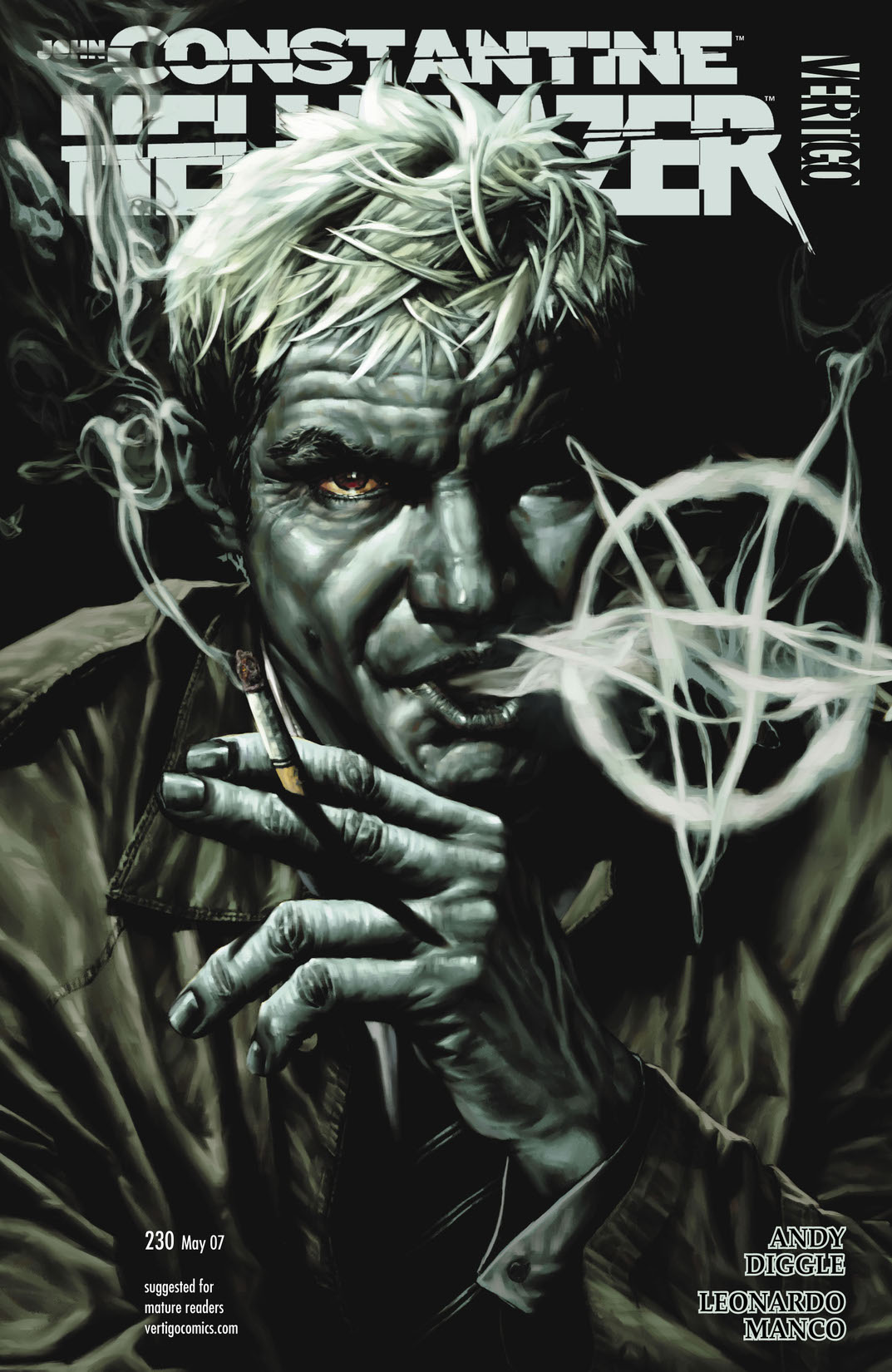 Hellblazer #230 preview images