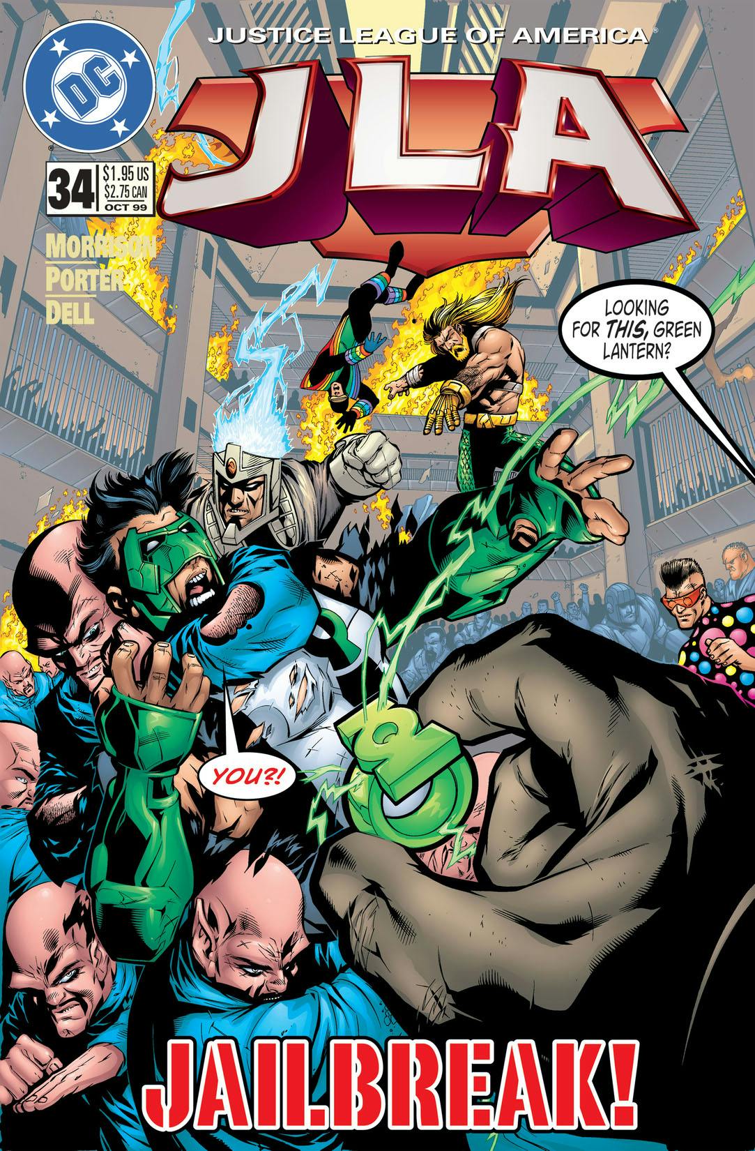 JLA #34 preview images