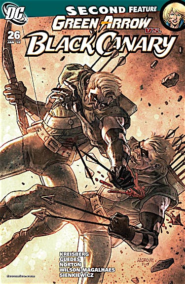 Green Arrow and Black Canary #26 preview images