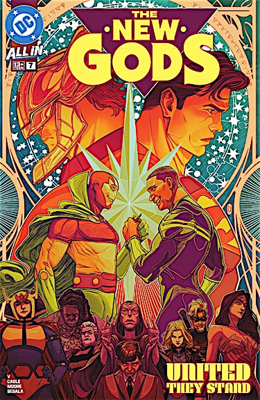 The New Gods #7 preview images