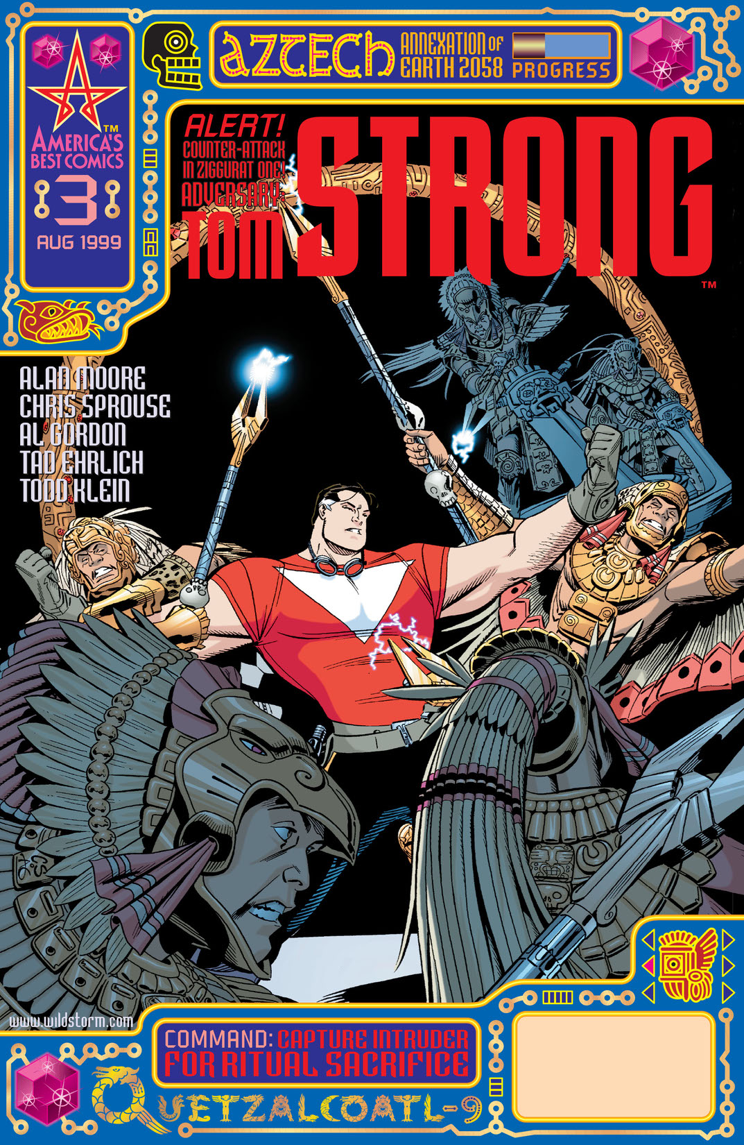 Tom Strong #3 preview images