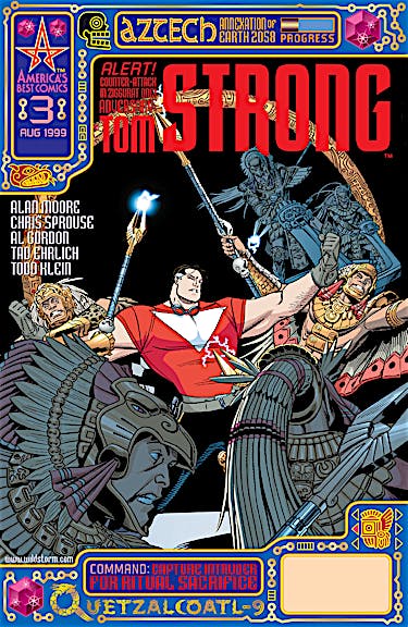 Tom Strong #3 preview images