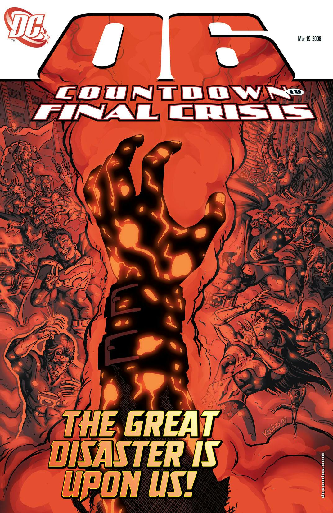 Countdown #6 preview images